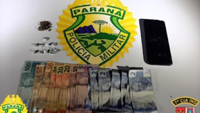 Casal e preso em Arapongas por trafico e furtos na cidade