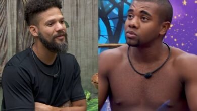 Juninho e Davi (Reprodução TV Globo)