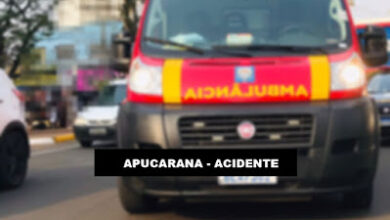 Homem fica debaixo de veículo ao ser atropelado em Apucarana