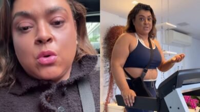 Preta Gil se explica após treino com bolsa de quimioterapia