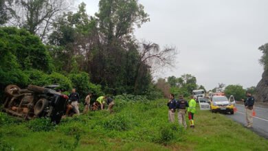 Grave acidente resulta em dois policiais militares mortos na BR-376, em Tibagi