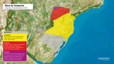 Paraná em Alerta de Temporal Neste Final de Semana: Previsão do Tempo e Áreas de Risco