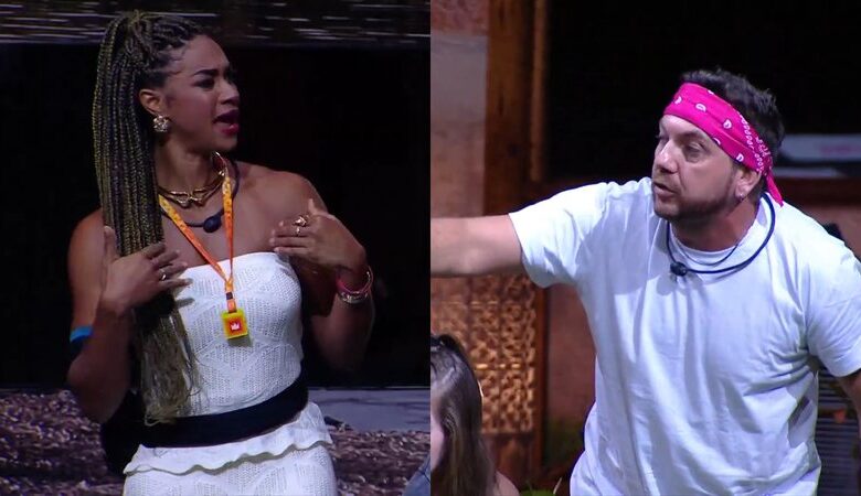 BBB 25: Aline e Vinícius armam barraco com Edilberto após o Sincerão: 'Tapa o ouvido'