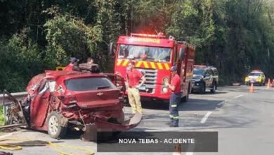 Acidente na PR-487 em Nova Tebas resulta em morte de motorista
