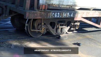 Idosa atropelada por trem em Arapongas morre na manhã desta quinta-feira