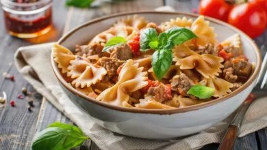 Receita de Gravatinha com molho de carne