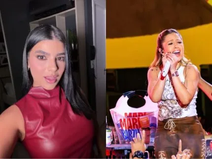 Milca e Mari Fernandez em montagem para redes sociais