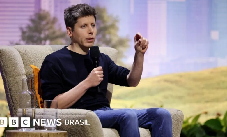 Mundo está certo em temer IA, mas precisa confiar nas empresas, diz chefe da OpenAI 1 Sam Altman, CEO da OpenAI