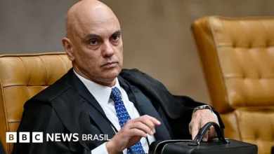Moraes acusa Mendonça de vingança e uso político em manifestação enviada ao STF 2 Fachada do Supremo Tribunal Federal em Brasília