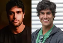 O ator Fábio Scalon em registro de divulgação