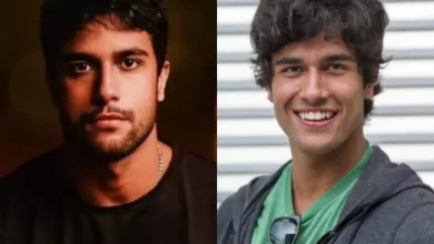 O ator Fábio Scalon em registro de divulgação