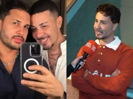 Carlinhos Maia e Lucas Guimarães juntos em momento descontraído