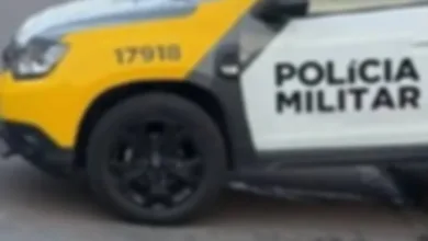 Polícia registra ocorrências de ameaça entre familiares e agressão contra mulher em Jardim Alegre 5 Viatura da Polícia Militar em atendimento de ocorrência