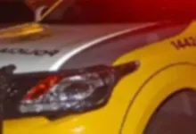 Viatura da Polícia Militar em operação
