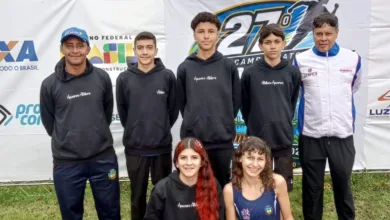 Atletas e técnico de Apucarana integram seleção paranaense nos Jogos Escolares Brasileiros 2 Atletas de atletismo de Apucarana.