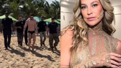 Rico Melquiades na praia