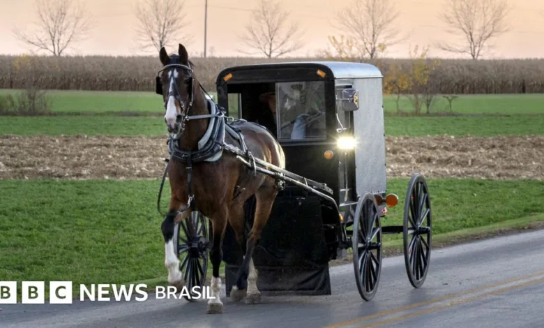 Pensilvânia enfrenta pior surto de sarampo em décadas e atinge comunidade amish 1 Membros da comunidade amish em área rural
