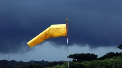 Tempestade e tempo chuvoso