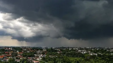 Temporal e chuva no Paraná