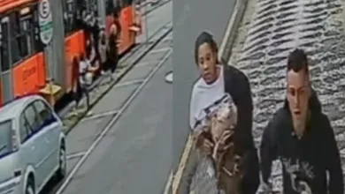 Câmeras de segurança flagraram fuga de suspeitos após assalto a ônibus em Curitiba
