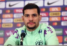 Gabriel Bontempo e Bruno Guimarães concedem entrevista coletiva na Seleção 6 Jogadores da Seleção Brasileira