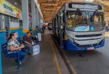 Decreto assegura transporte coletivo gratuito no domingo das eleições em Apucarana 6 Ônibus do transporte coletivo urbano em Apucarana