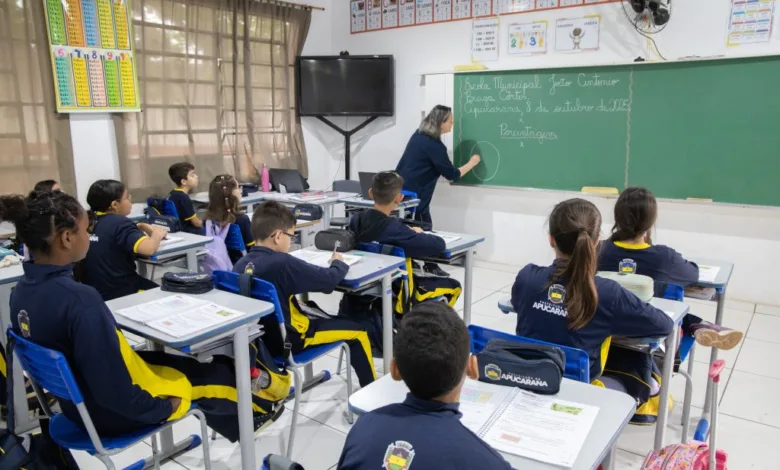 Fachada ou campus universitário onde ocorreram as provas do PSS em Apucarana