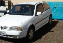 Carro recuperado pela Guarda Civil Municipal em Apucarana