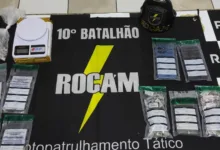 Homem é preso suspeito de tráfico com drogas e dinheiro em Apucarana 6 Apreensão de drogas e dinheiro em Apucarana