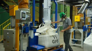 Fachada ou interior da nova fábrica da GFS em Apucarana