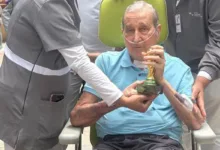 Carlos Alberto Parreira em evento esportivo