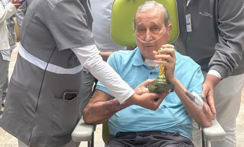 Carlos Alberto Parreira em evento esportivo