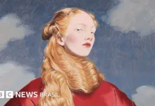 Representação artística de Maria Madalena em exposição