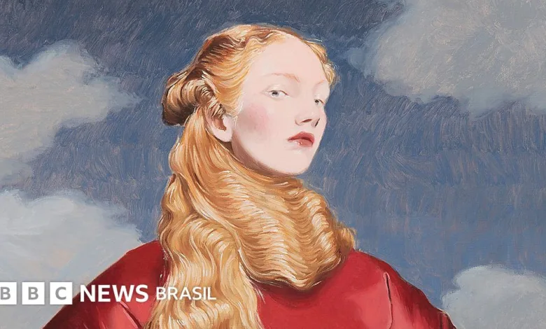 Representação artística de Maria Madalena em exposição