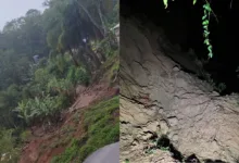 Equipes da Defesa Civil e Corpo de Bombeiros atuam em área alagada no Vale do Ribeira