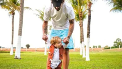Zé Felipe e o filho José Leonardo