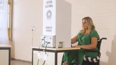 Urna eletrônica das eleições
