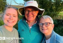 Casal aproveitando viagens durante a aposentadoria