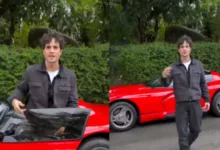 Fiuk anuncia venda de carro esportivo avaliado em R$ 800 mil 42 Carro esportivo Dodge Viper vermelho de Fiuk