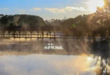 Termômetros registram temperaturas baixas em cidade do Paraná