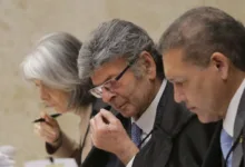 Crise interna no STF repercute na campanha eleitoral e afeta debate político 6 Fachada do Supremo Tribunal Federal em Brasília