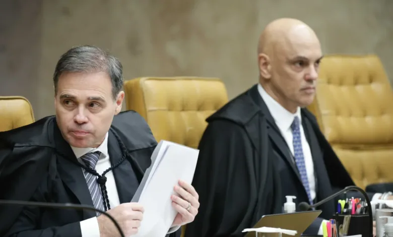 Crise entre ministros do STF afeta eleição no Brasil, diz Financial Times 1 Fachada do prédio do Supremo Tribunal Federal em Brasília