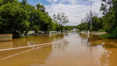 Chuva forte no Sul do Brasil
