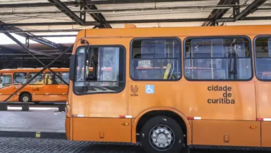Ônibus do transporte coletivo de Curitiba