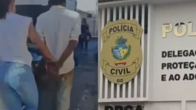 Pai é preso suspeito de abusar da filha por 17 anos em Goiás 4 Delegacia de polícia