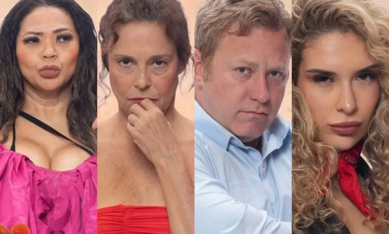 Participantes de A Fazenda 18 reunidos no reality show