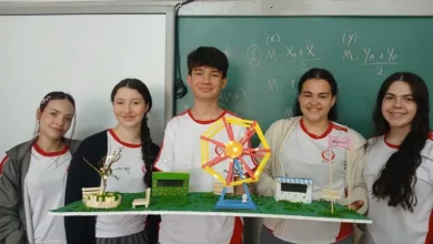 Alunos do Colégio São Marcos aprofundam estudos sobre energia e correntes elétricas 1 Alunos em sala de aula do Colégio São Marcos