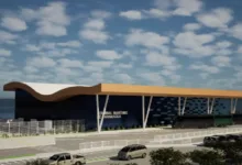 Projeto arquitetônico do novo terminal de cruzeiros em Paranaguá