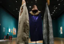Obras de arte expostas no CCBB do Rio de Janeiro em mostra de mulheres da Amazônia