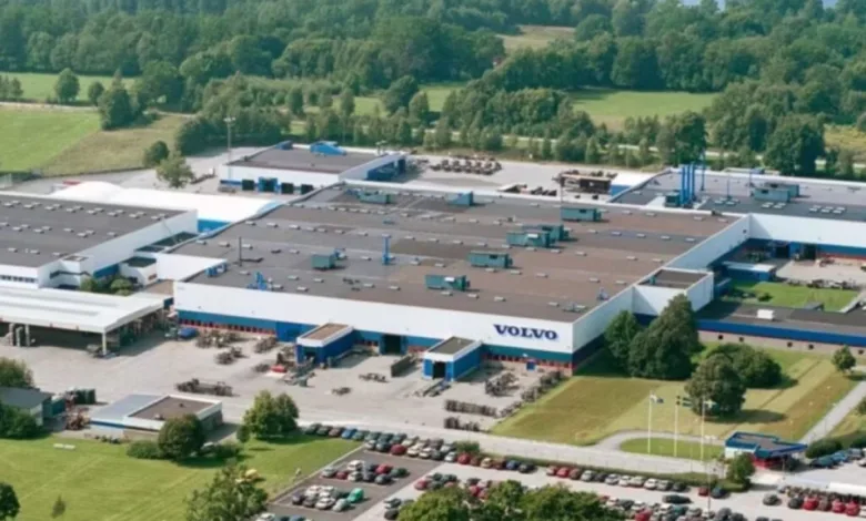 Carroceria de caminhão da Volvo